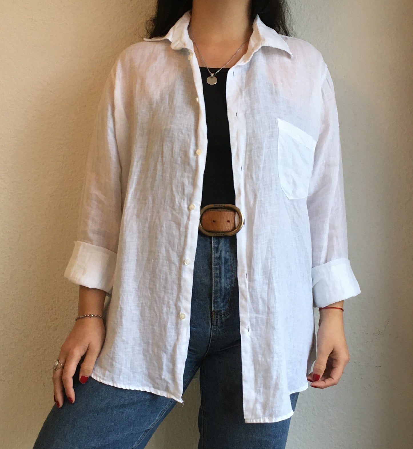 Camisa oversize. J. YOS. Talle M. $590